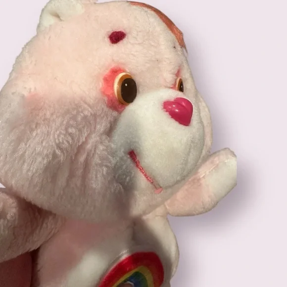 Vintage Cheer Care Bears Stuffed Animal Plush Toy 1980's - Picture 4 of 8